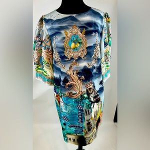 Embellished Shirt Mini Dress